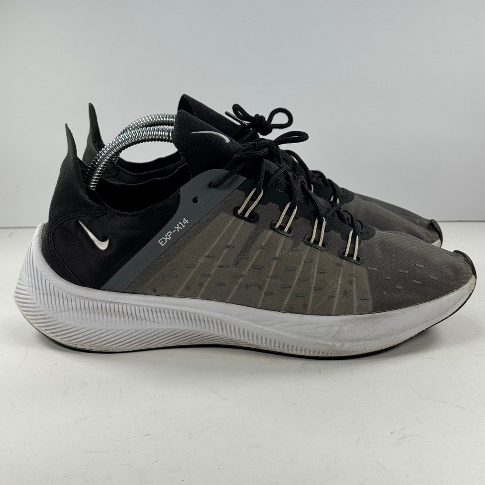 Nikeโ EXP-X14 Men Athletic Running Shoes Black White Size 9 AO1554 003